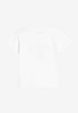 Dolce & Gabbana Kids Baby Boys DG Crew Print T-shirt White L1JTEY G7PUD W0111