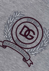 Dolce & Gabbana Kids Baby Boys DG Laurel T-shirt Gray L1JTEY G7PVA S8290