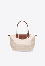Longchamp Medium Le Pliage Original Tote Bag Cream L2605089/R_LONG-P71