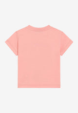 Dolce & Gabbana Kids Baby Girls Printed Jersey T-shirt Pink L2JTIT G7P5V F3429
