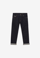 Dolce & Gabbana Kids Boys Basic Five-Pocket Jeans L42F59 LDB95 S9000