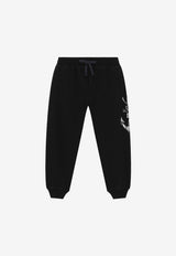 Dolce & Gabbana Kids Boys Anchor-Printed Track Pants L4JPBX G7L0H B0665