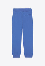 Dolce & Gabbana Kids Boys Logo Track Pants L4JPIG G7IXP B0316 Blue