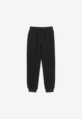 Dolce & Gabbana Kids Boys Logo Track Pants L4JPT0 G7M4R N0000 Black
