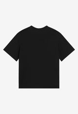 Dolce & Gabbana Kids Boys Bandana Print T-shirt Black L4JTHV G7OK4 N0000