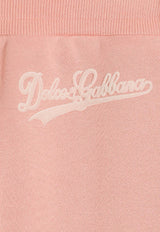 Dolce & Gabbana Kids Girls Signature Logo Track Pants Pink L5JPI3 G7PWH F0079