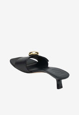 Anagram Pebble Calf Leather Sandals