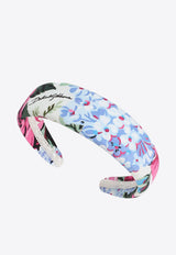 Dolce & Gabbana Kids Girls Floral Print Hairband Multicolor LB3L54 FI5LL HA5MH