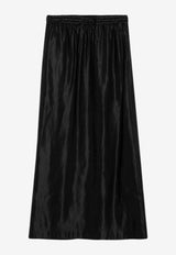 Loulou Studio Silk-Blend Maxi Skirt Black LIAMLI/Q_LOULO-BLK