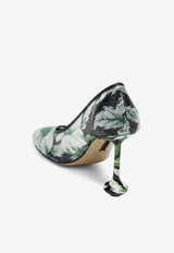 Loewe 70 Floral Decollete Pumps Multicolor LLSTS01X19PL/Q_LOEW-5728