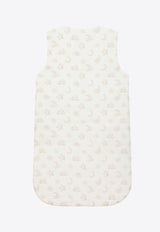 Dolce & Gabbana Kids Baby Boys Moon and Star Print Baby Nest White LN7A33 FS4HW HA5LC