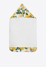 Dolce & Gabbana Kids Baby Girls Rose Print Sleep Bag LNJAD5 G7K6O HA3VO Multicolor