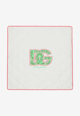 Dolce & Gabbana Kids Babies Lemon and Orange Print Blanket LNJAE7 G7M6F HV5AN Multicolor