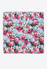 Dolce & Gabbana Kids Baby Girls Floral Print Blanket Multicolor LNJAE7 II7HT HA5MH