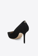 Jimmy Choo Love 85 Suede Leather Pumps Black LOVE85BWJ/S_JIMCH-010003