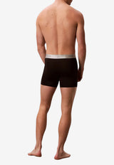 Calvin Klein Logo Waistband Micro Stretch Boxer Briefs - Set of 3 Black LV00NB41243W7_BLACK MULT