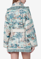 Alanui Lost in The Blue Cardigan Multicolor LWHB064R26KNI021/S_ALANU-0F84