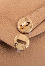 Lindy 26 in Biscuit Clemence with Gold Hardware