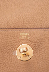 Lindy 26 in Biscuit Clemence with Gold Hardware