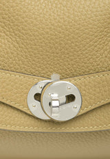 Lindy 26 in Dune Taurillon Clemence with Palladium Hardware