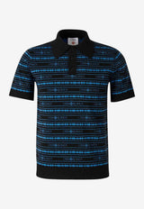 Casablanca Wool Knit Polo T-shirt Multicolor M-SP26-KW-1204-01_MULTI COLO