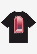 Casablanca Arches Printed T‑shirt Black M-SS26-JTS-001-11_BLACK