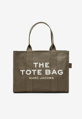 Marc Jacobs Large Logo Canvas Tote Bag Green M0016156CO/R_MARC-372