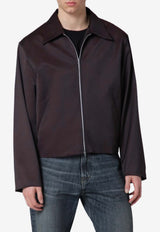 Our Legacy Formflex Zip-Up Jacket Purple M2260MCGNY/S_OLEGA-CG