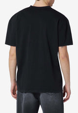 Our Legacy Love Story Print T-shirt Black M2266LLCO/S_OLEGA-LS
