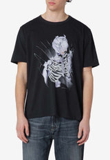 Our Legacy Cybernetic Angel Print T-shirt Black M2266NCCO/S_OLEGA-CA