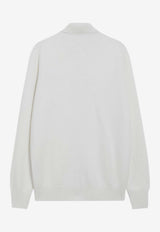 Brunello Cucinelli Cashmere Buttoned Cardigan White M22703806WS/R_CUCIN-CO312