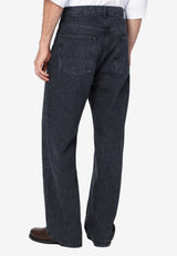 Our Legacy Faded Straight-Leg Jeans Gray M4195TSDE_OLEGA-SU