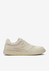 Loewe Jambo Low-Top Sneakers Beige MAB4282X01SUE/S_LOEW-8806