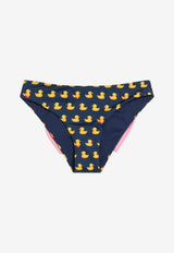 MC2 Saint Barth Kids Girls Madame Ducklings Bikini Bottom Navy MAD000102678H/Q_MC2-61