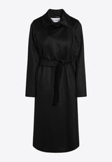 Max Mara Manuela Double-Breasted Wool Coat Black MANUELAWO/R_MAXM-002