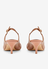 Malone Souliers Marion 45 Nappa Leather Pumps MARION MS 45-4 BLUSH/BLUSH