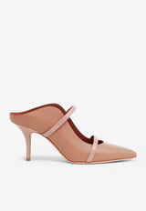 Malone Souliers Maureen 70 Leather Mules MAUREEN 70-89 BLUSH/BLUSH