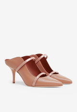 Malone Souliers Maureen 70 Leather Mules MAUREEN 70-89 BLUSH/BLUSH