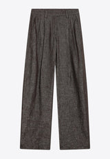 Brunello Cucinelli Straight-Leg Tailored Pants Brown MB148P4022DE/R_CUCIN-C003