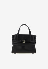 Moschino Small Tie Me Top Handle Bag Black MC4012PP1NOA0000 NAPPA NERO