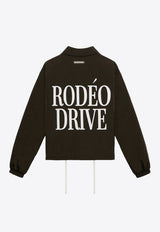 1989 Studio Rodeo Drive Print Coach Jacket Brown MFW24.105.RODEONY/P_1989-PET