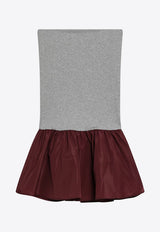 Miu Miu Elasticated Mini Skirt Multicolor MG2634OOO19EC/S_MIU-F0D3W