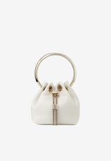 Jimmy Choo Mirco Bon Bon Bucket Bag MICRO BON BON RIH LATTE