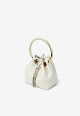 Jimmy Choo Mirco Bon Bon Bucket Bag MICRO BON BON RIH LATTE