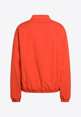 Miu Miu Logo Zip-Up Jacket Orange ML1469OOO19CV/S_MIU-F0049