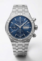 Maurice Lacroix Aikon Automatic Chronograph Titanium Watch Blue MLAACTW_TH