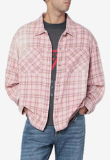 Represent Quartz Check Long-Sleeved Shirt Pink MLM100106CO/R_REPRE-24