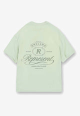 Represent Grand Vintage Crewneck T-shirt Sage MLM100280-37_SAGE