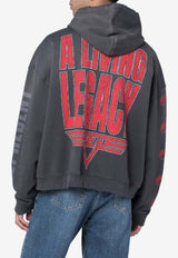Represent Living Legacy Faded Hooded Sweatshirt Gray MLM100366CO/R_REPRE-46