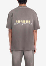 Represent Patron of The Club Faded T-shirt Olive MLM4274-16_OLIVE